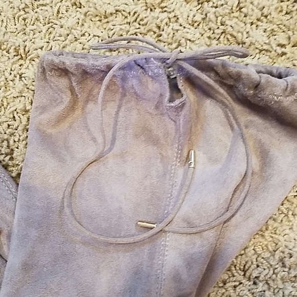 NWOT Over the Knee Tan Boots - Picture 3 of 4